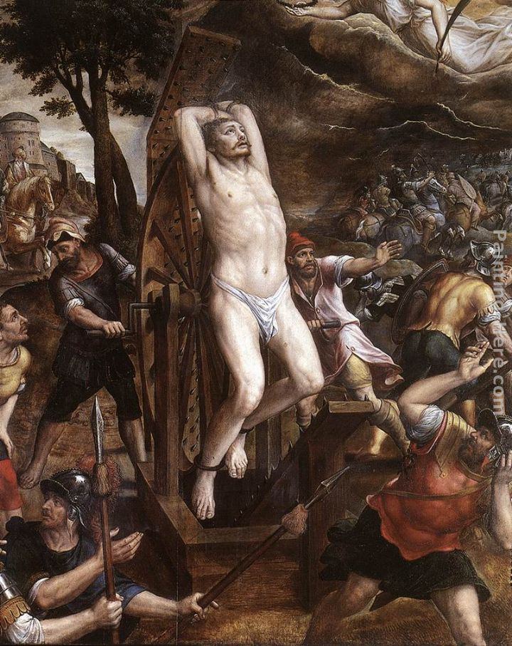Michiel van Coxcie The Torture of St George